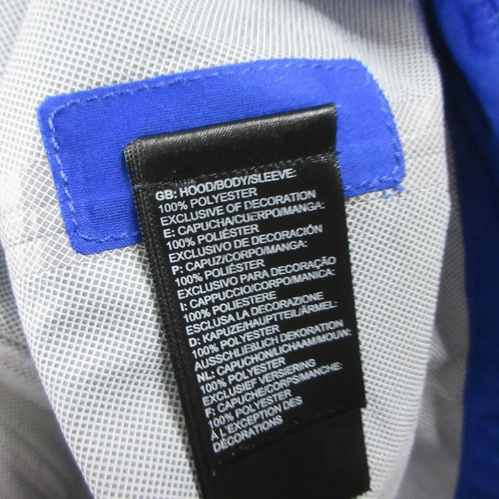 The North Face Jacket Mens M Blue DryVent‎ Hooded Microsoft Federal Windbreaker